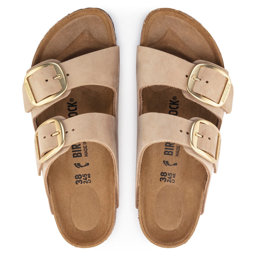 Arizona Big Buckle - Sandcastle Nubuck||Arizona grosses boucles - Nubuck sable