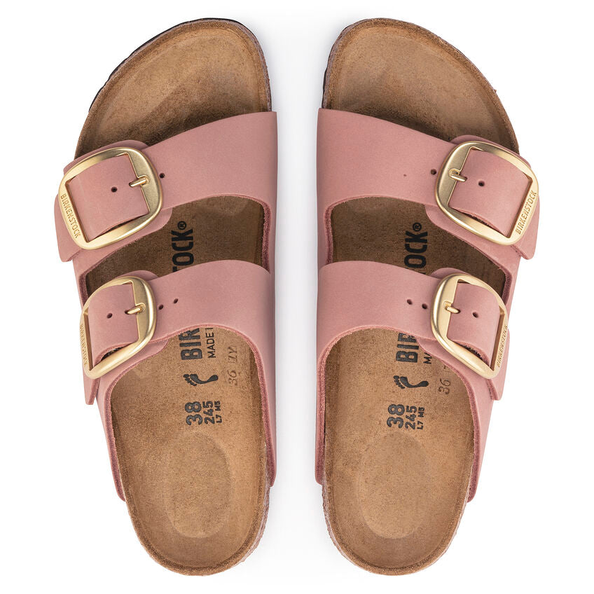 Arizona Big Buckle - Old Rose Nubuck||Arizona grosses boucles - Nubuck vieux rose