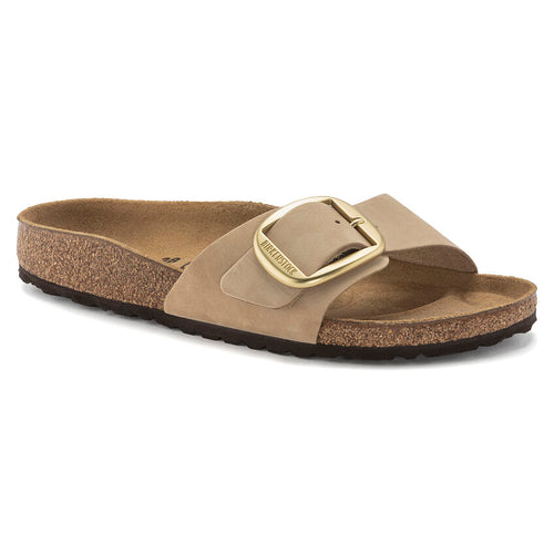 Madrid Big Buckle - Sandcastle Nubuck||Madrid Grosses Boucles - Nubuck sable