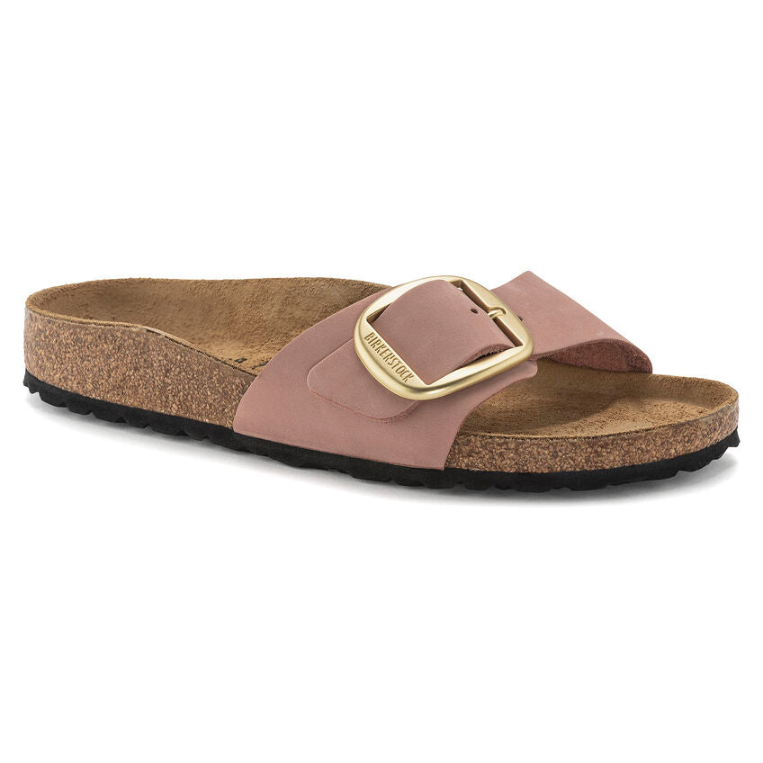 Madrid Big Buckle - Old Rose Nubuck||Madrid Grosses Boucles - Nubuck vieux rose