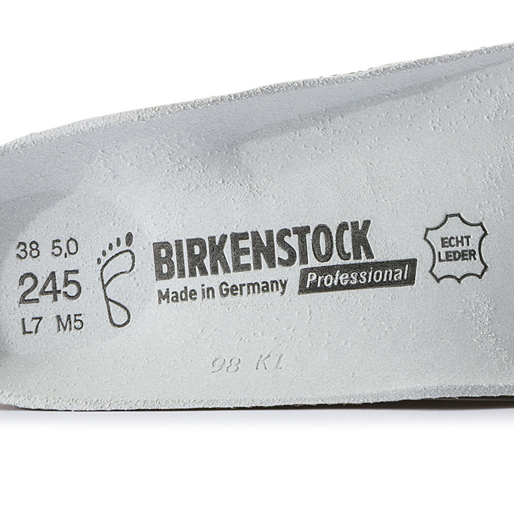 Alpro Footbed - White Leather/Cork