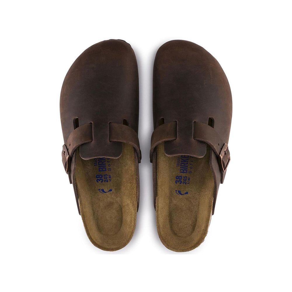 Boston Soft - Habana Oiled Leather||Boston assise plantaire souple - Cuir Huilé habana