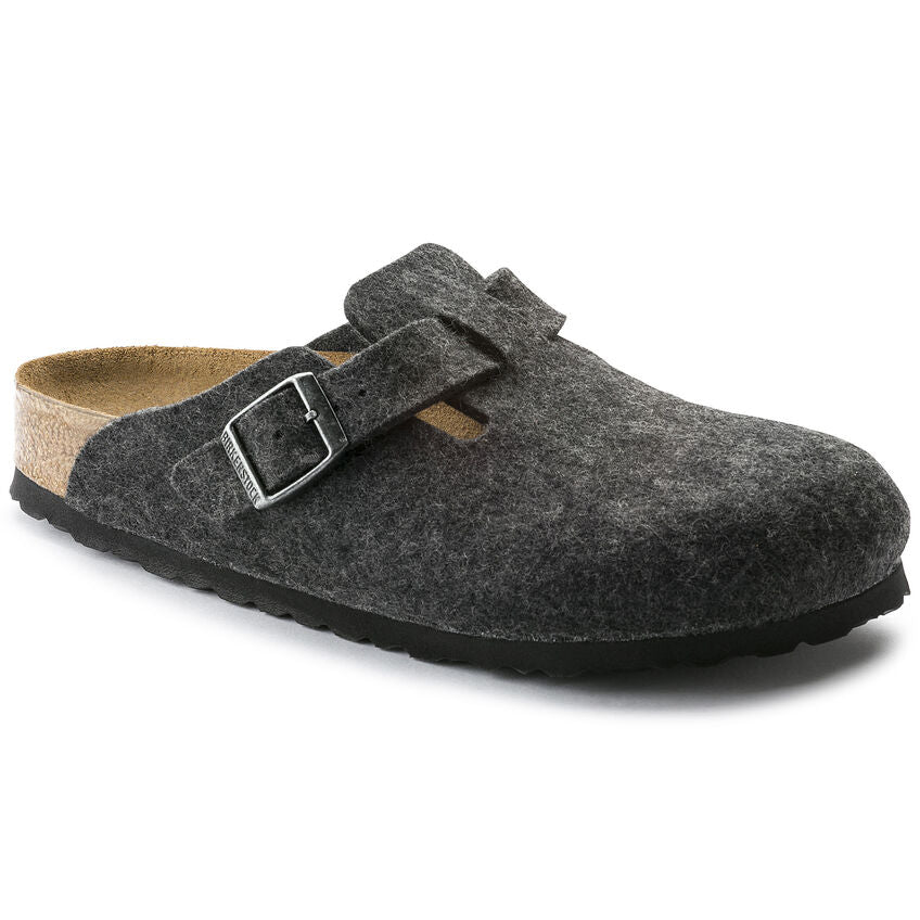 Boston - Anthracite Wool Felt – MyShoeShop