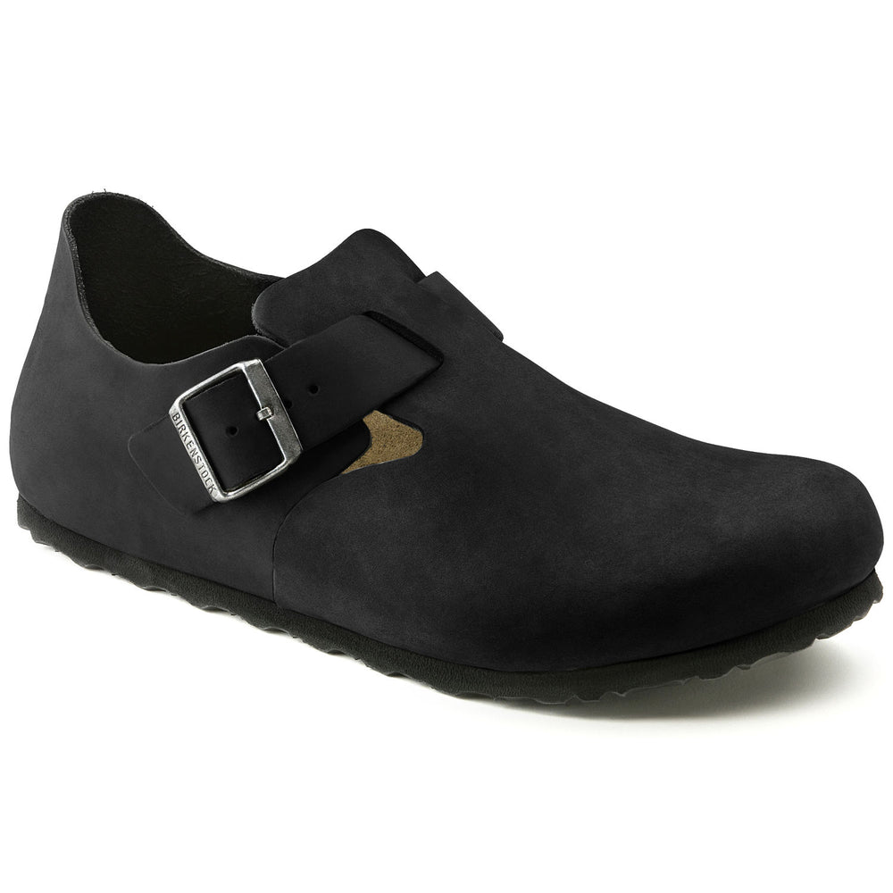 London - Black Oiled Leather||London - Cuir huilé noir