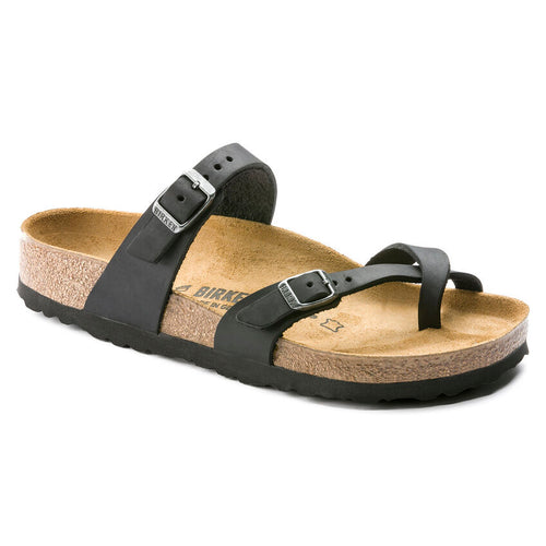 Mayari - Black Oiled Leather||Mayari - Cuir huilé noir