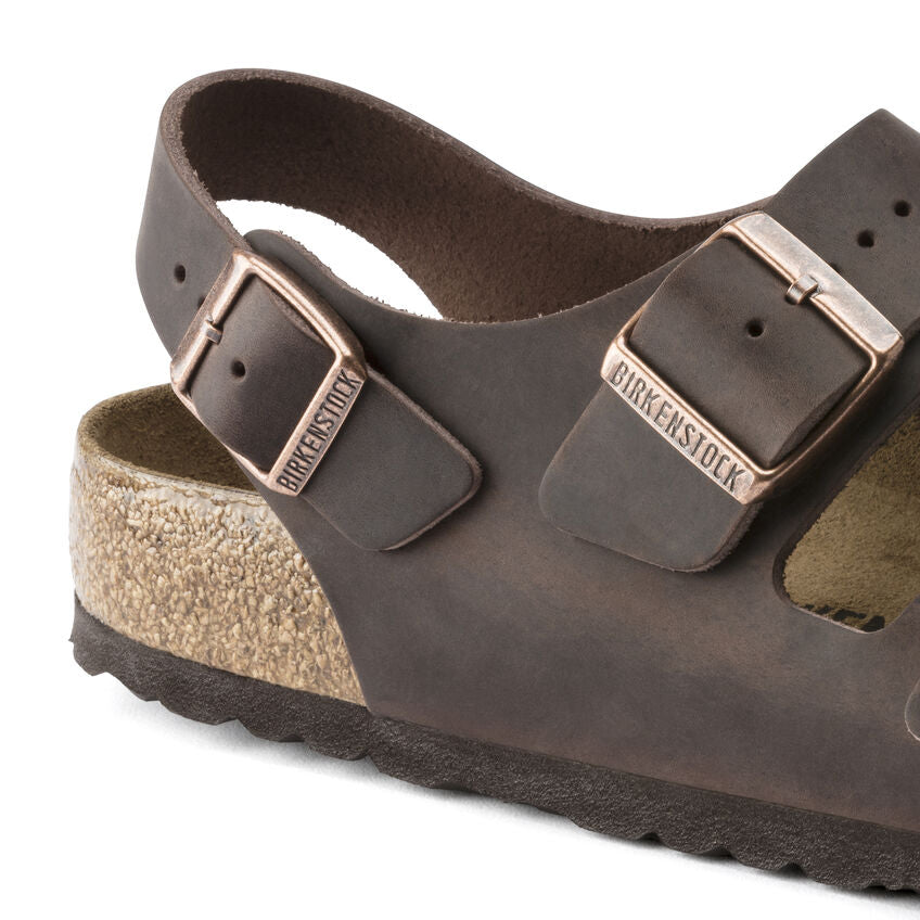 Milano - Habana Natural Leather||Milano - Cuir huilé habane