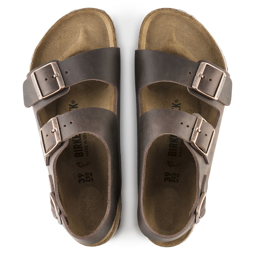 Milano - Habana Natural Leather||Milano - Cuir huilé habane