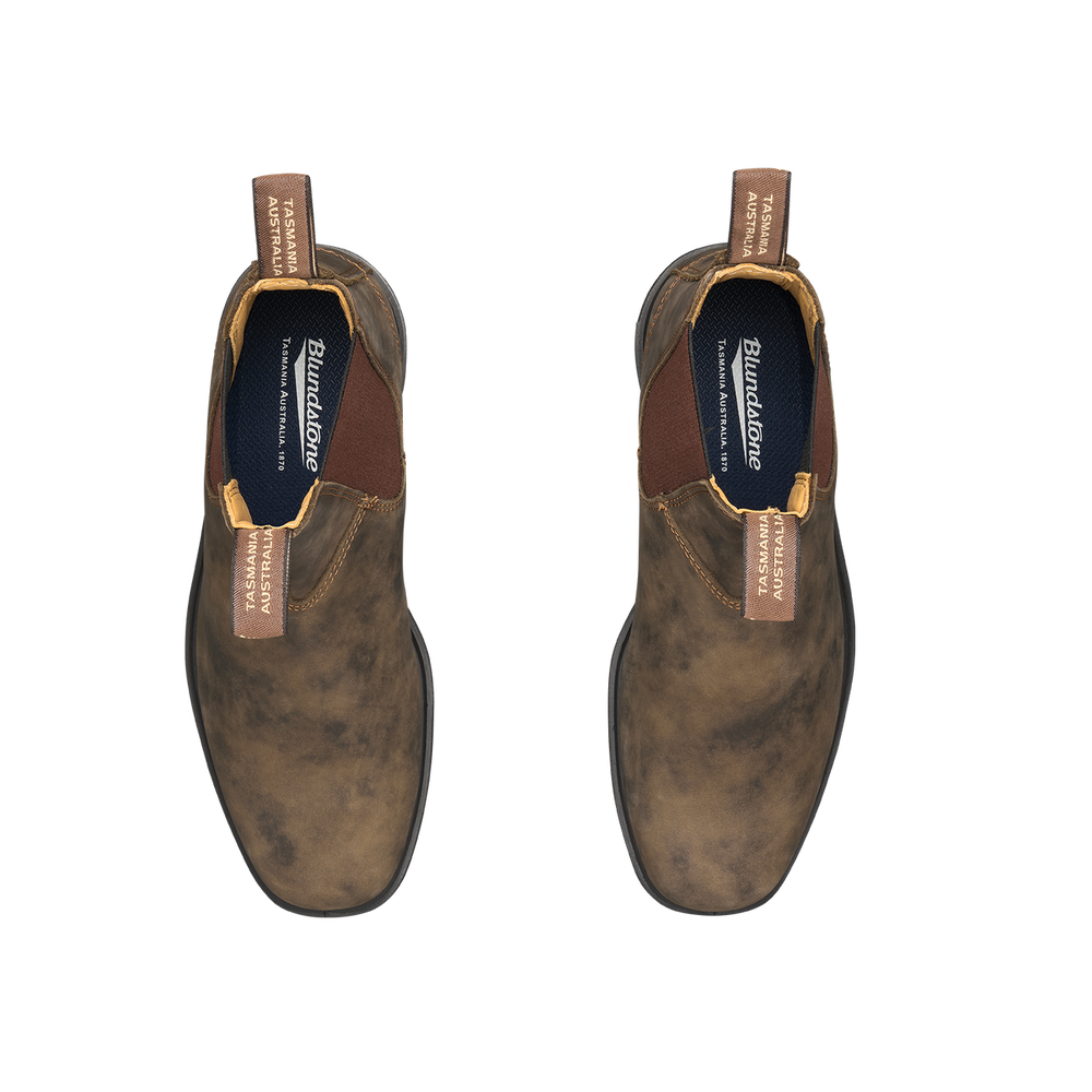 1306 Dress - Rustic Brown Leather||1306 Botte habillée - Cuir brun rustique