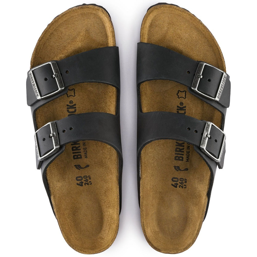 Arizona - Black Oiled Leather||Arizona - Cuir huilé noir