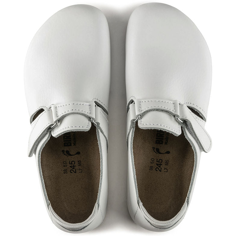 Linz-Grip - White Natural Leather