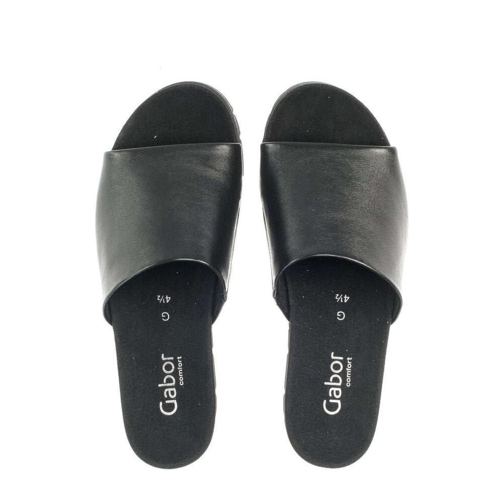 *FINAL SALE*22.880.57 - Black Leather||*VENTE FINALE*22.880.57 - Cuir noir