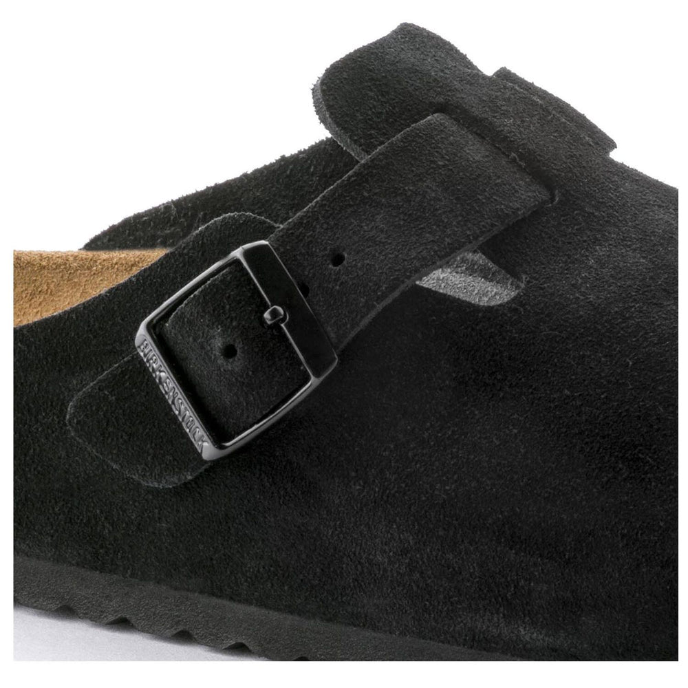 Boston Soft - Black Suede||Boston assise plantaire souple - Suède noir