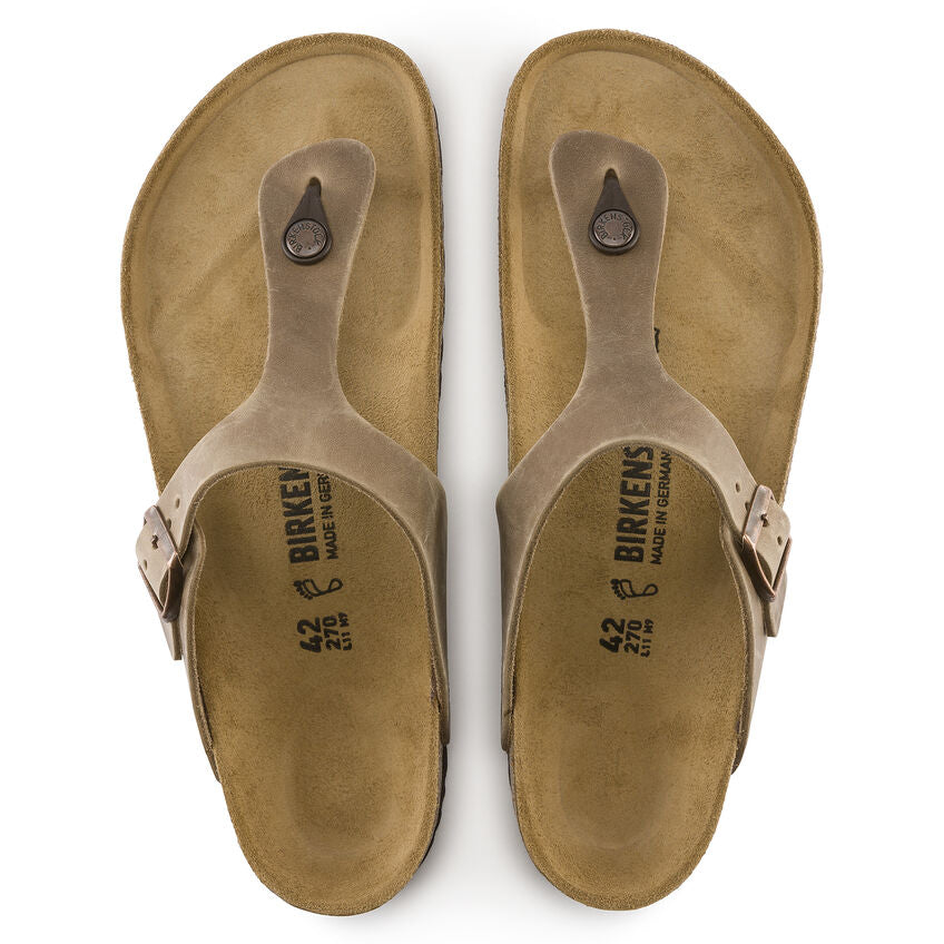 Gizeh - Tobacco Brown Oiled Leather||Gizeh - Cuir huilé tabac