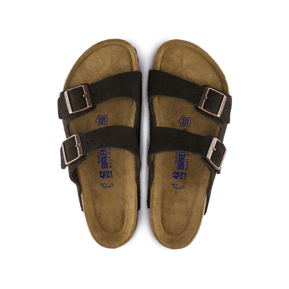 Arizona Soft - Mocha Suede||Arizona assise plantaire souple - Suède Mocha