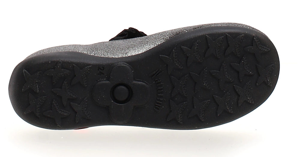 *FINAL SALE*Matera - Anthracite Glitter Plissé