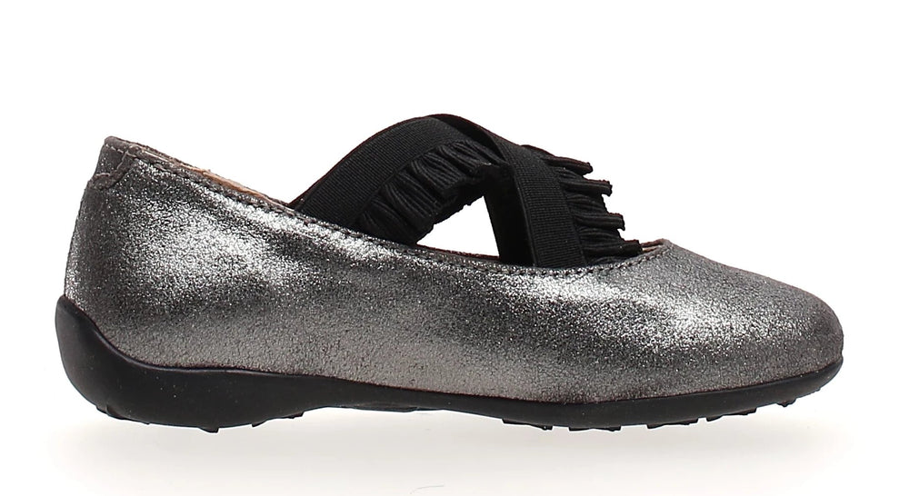*FINAL SALE*Matera - Anthracite Glitter Plissé