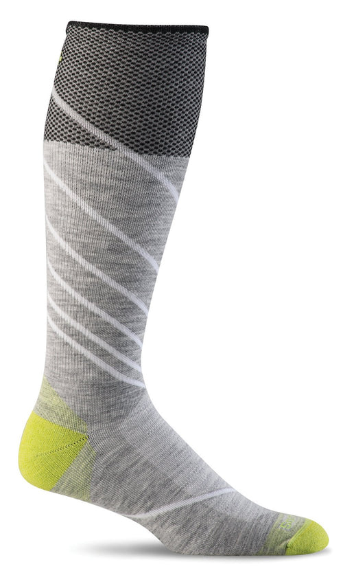 Pulse Knee-High Men - Grey Firm Compression (20-30mmHg)