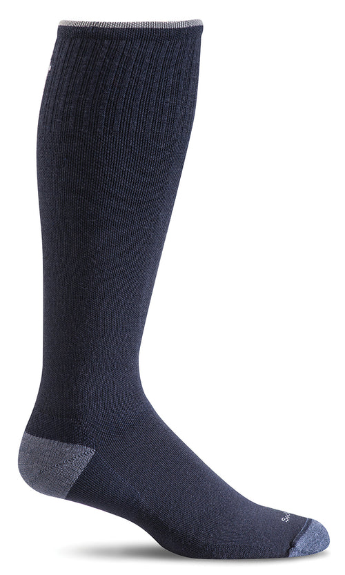 Elevation Knee-High Men - Navy Firm Compression (20-30mmHG)