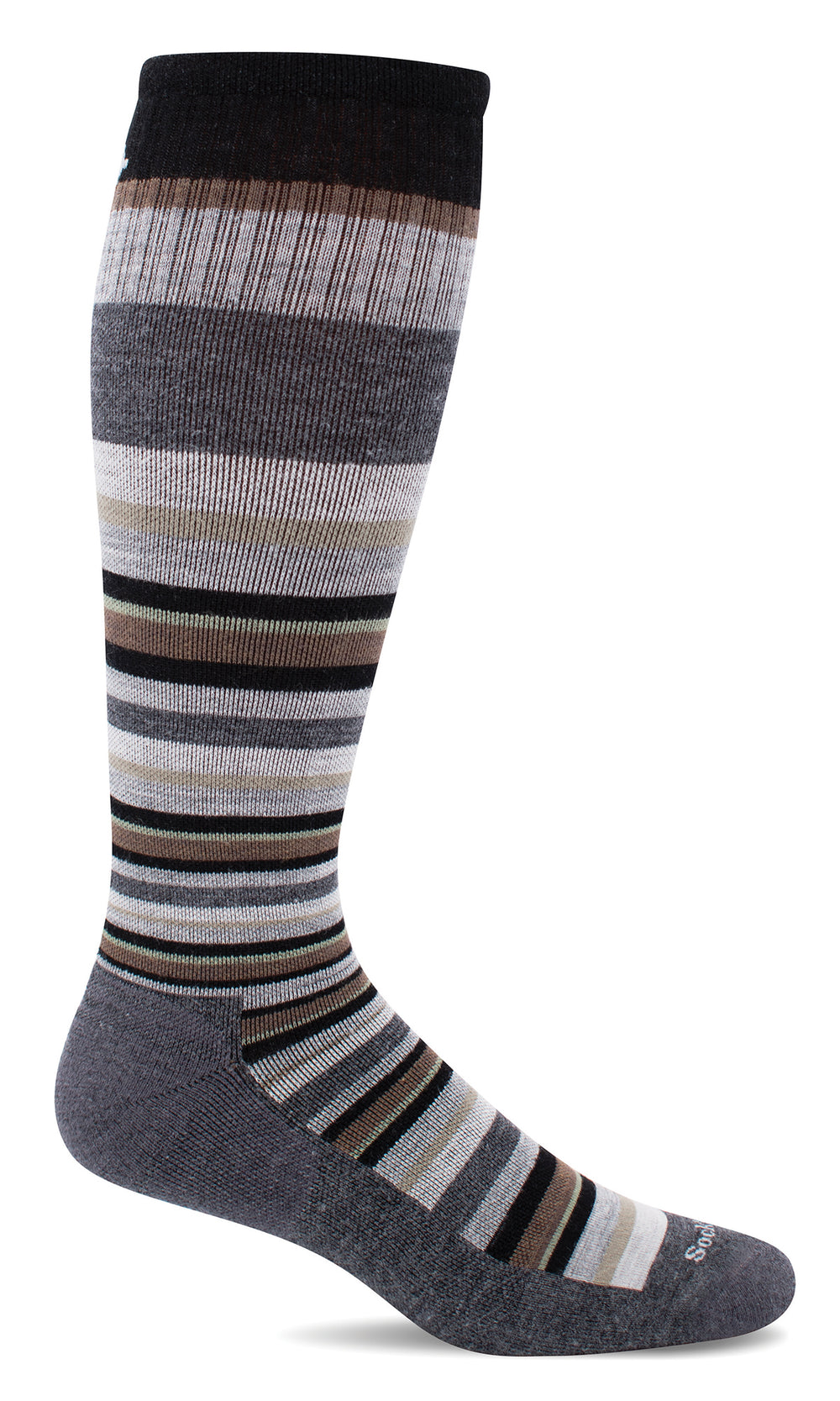Up Lift Men Knee-High - Charcoal Firm Compression (20-30mmHG)