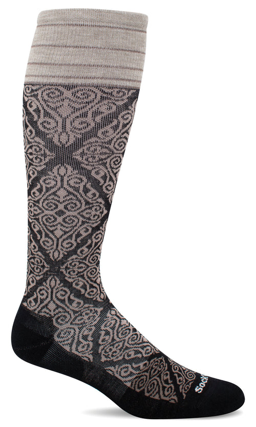 The Raj Knee-High Women - Black Firm Compression (20-30mmHG)