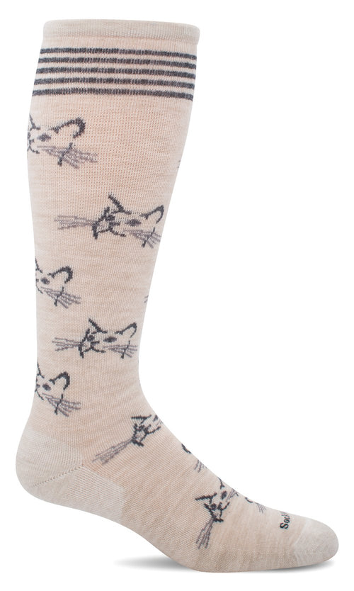 Feline Fancy Knee-High - Barley Moderate Compression (15-20mmHg)