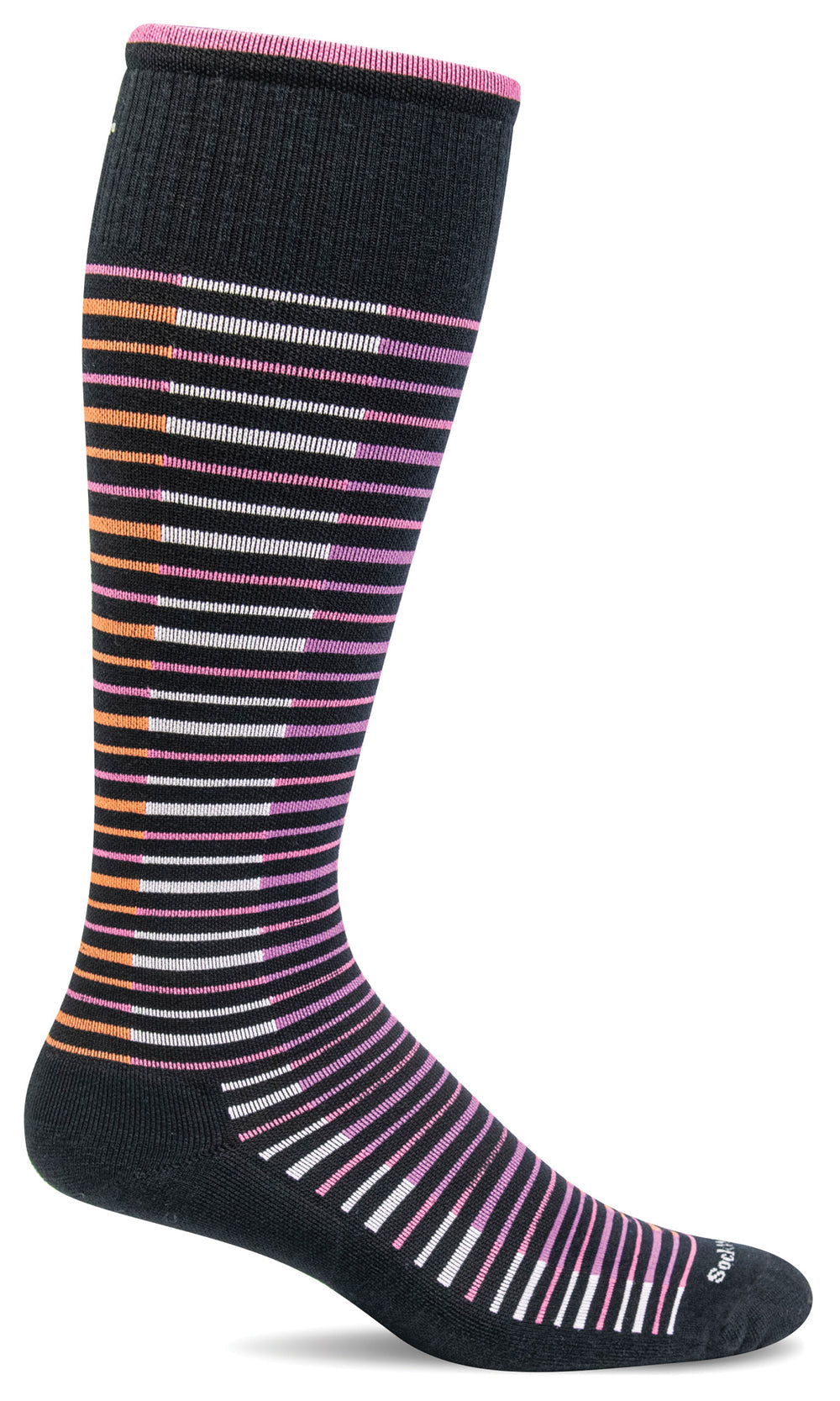 Featherweight FLAIR Knee-High Women - Black II Moderate Compression (15-20mmHg)