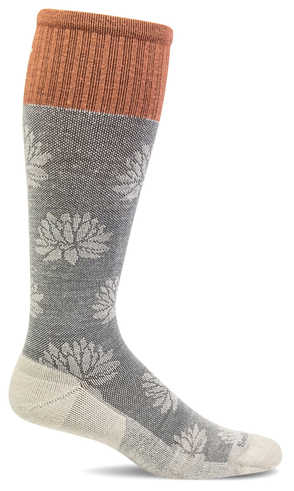 Sockwell Men's Pulse Firm Graduated Compression Socks, Grey, Large X-Large