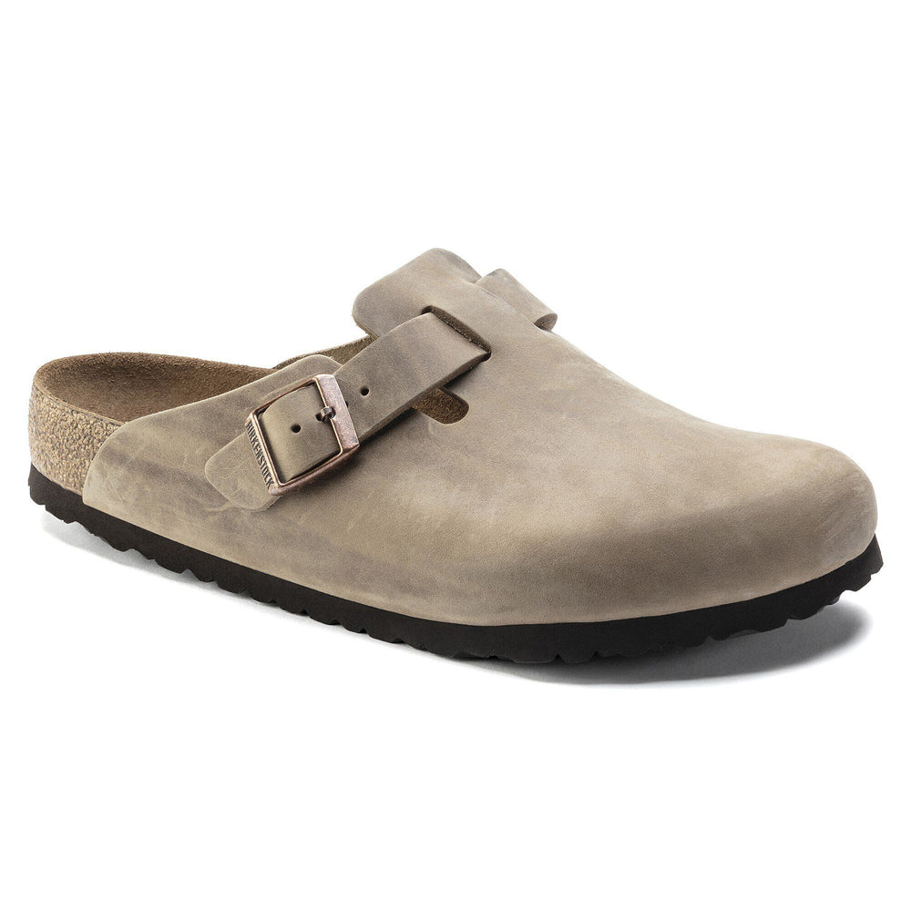Boston Soft - Tabacco Oiled Leather||Boston assise plantaire souple - Cuir huilé tabac