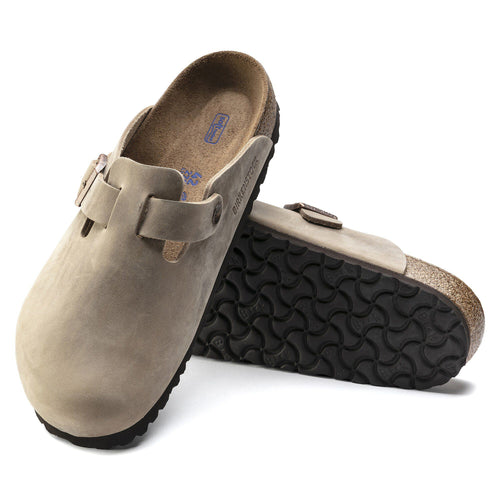 Boston Soft - Tabacco Oiled Leather||Boston assise plantaire souple - Cuir huilé tabac