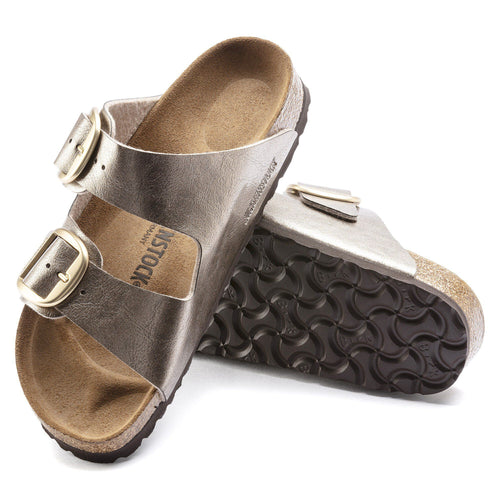 Arizona Big Buckle - Graceful Taupe Birko-Flor||Arizona Big Buckle - Birko-Flor taupe nacré délicat