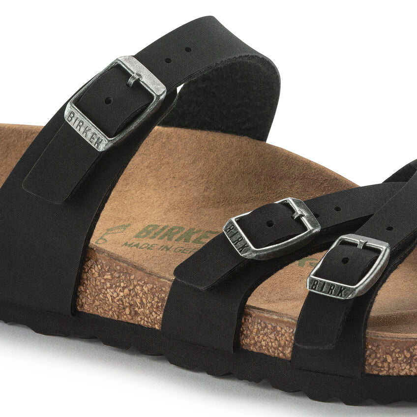 Franca Vegan - Soft Black Birko-Flor