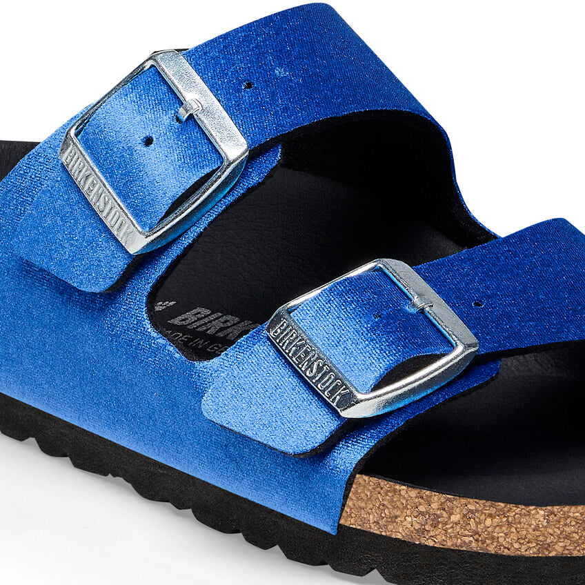 Arizona Vegan Briliant Blue Velvet MyShoeShop