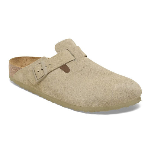 Boston Women - Faded Khaki Suede||Boston pour femmes - Suède kaki