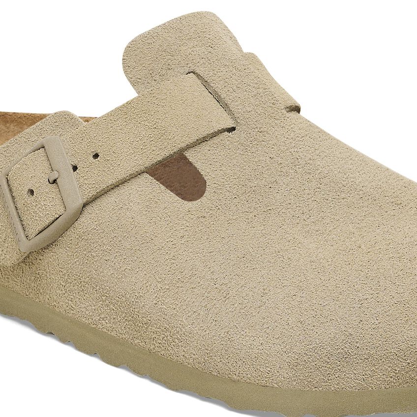 Boston Women - Faded Khaki Suede||Boston pour femmes - Suède kaki