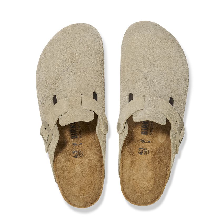 Boston Women - Faded Khaki Suede||Boston pour femmes - Suède kaki