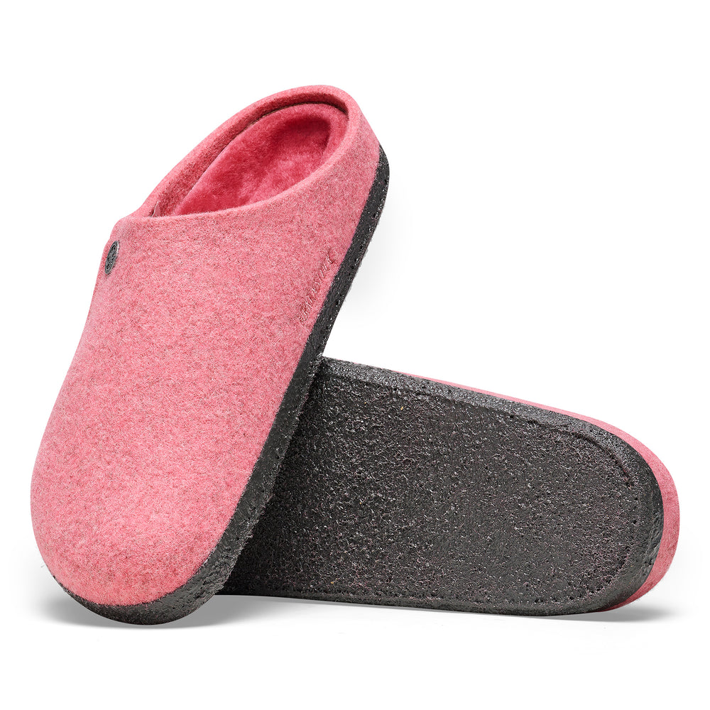 Zermatt Women - Fuchsia Tulip Wool Felt Shearling