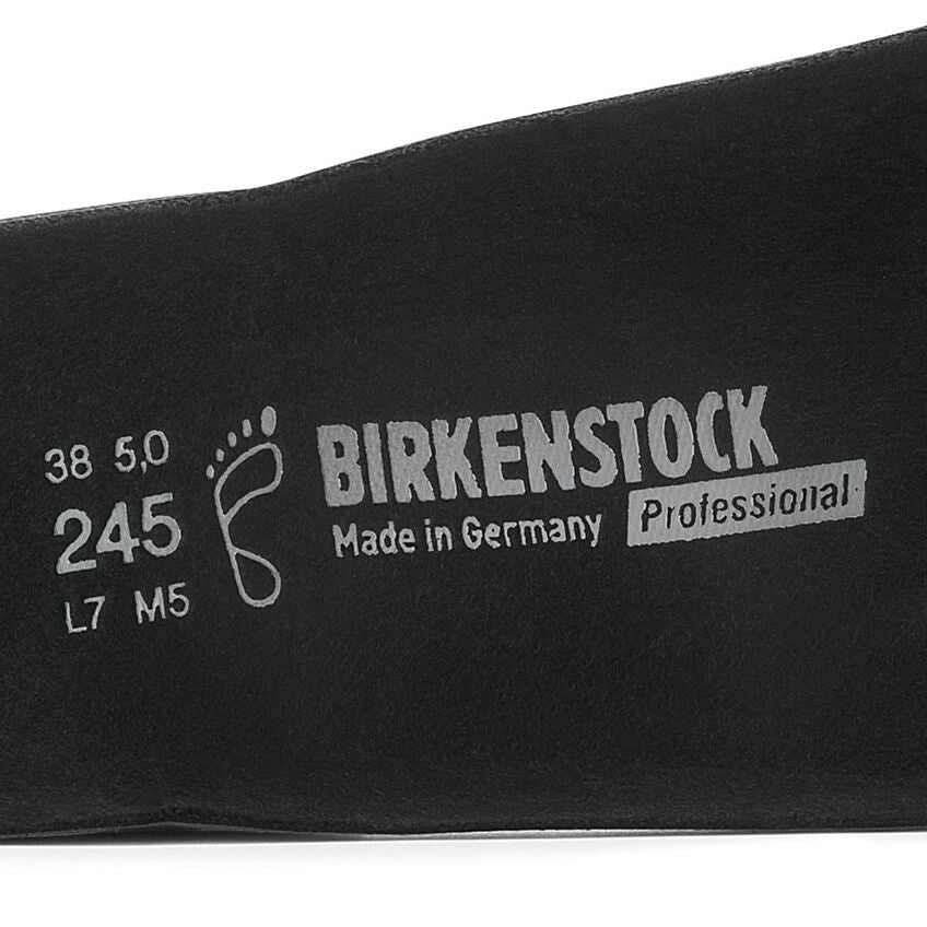 Profi-Birki Replacement Footbed - Black Microfiber||Assise Plantaire de remplacement pour