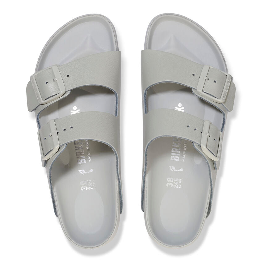 Grey leather birkenstocks online