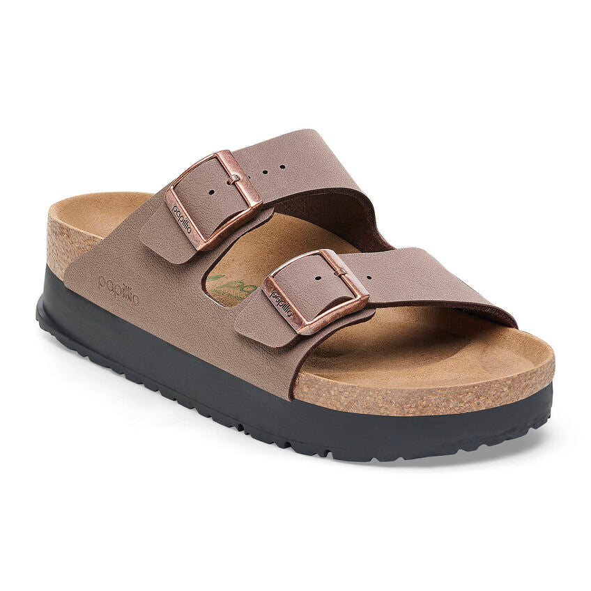 BIRKENSTOCK Arizona Birko-Flor Nubuck Sandal - Black