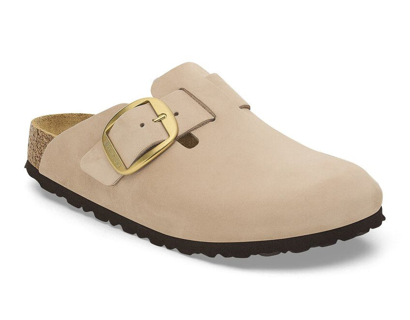 Boston Big Buckle - Sandcastle Nubuck||Boston à grosse bougle - Nubuck sable