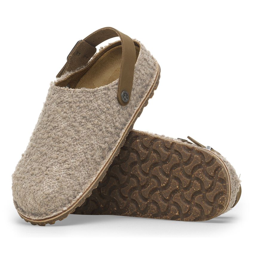 Lutry Women - Grey Taupe Bouclé||Lutry pour femmes - Bouclé gris taupe