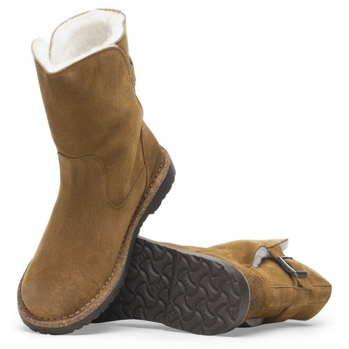 Uppsala - Dark Tea Suede Shearling||Uppsala - Suède fourrure thé noir