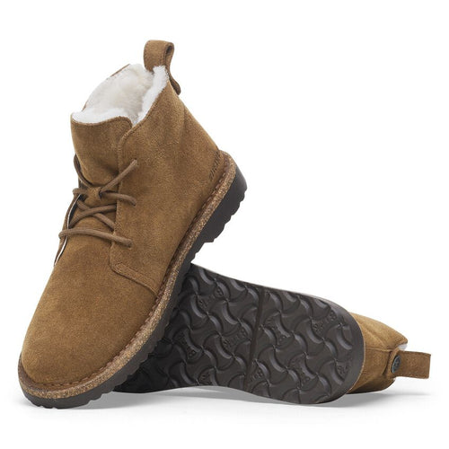 Uppsala Mid - Dark Tea Shearling||Uppsala Mid - Suède fourrure thé noir