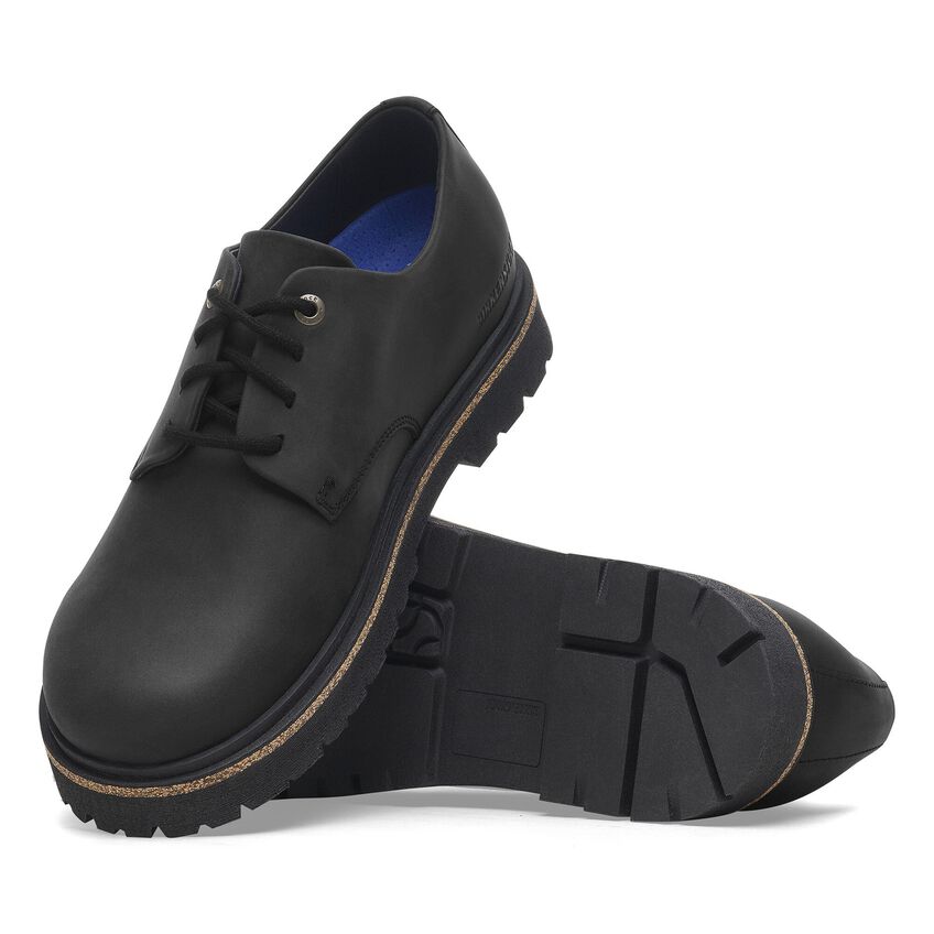 Highwood Low Men - Black Leather||Highwood Low pour hommes - Cuir noir