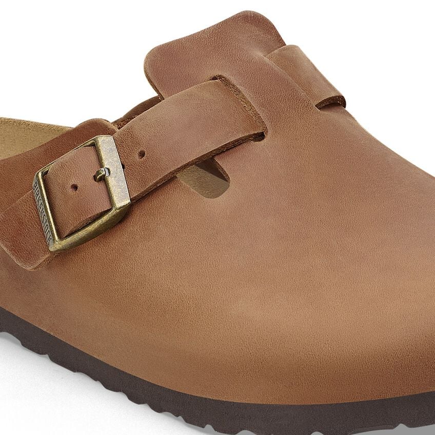 Boston - Cognac Oiled Leather||Boston - Cuir huilé cognac