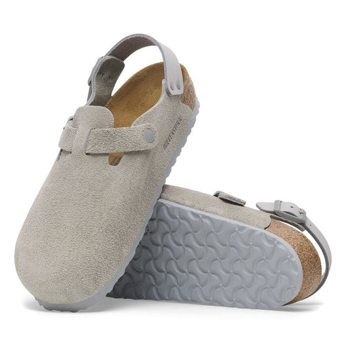 Tokio Women - Stone Coin Suede||Tokio pour femmes - Suède gris pierre