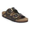 Arizona Big Buckle -  Black Raffia||Arizona grosses boucles - Raffia noir