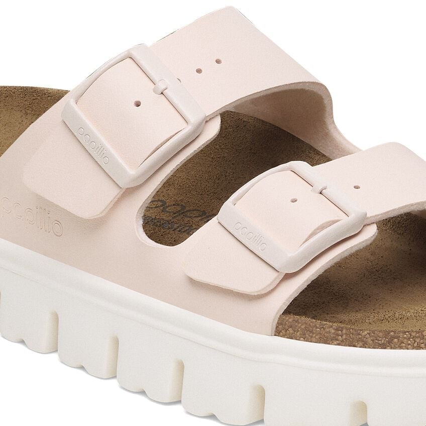 (取寄) ビルケンシュトック レディース パピリオ バイ アリゾナ チャンキー - ビルコ-フロー Birkenstock women Papillio by Arizona Chunky - Birko-Flor Light Rose Arizona Chunky - Light Rose Birko-Flor – MyShoeShop