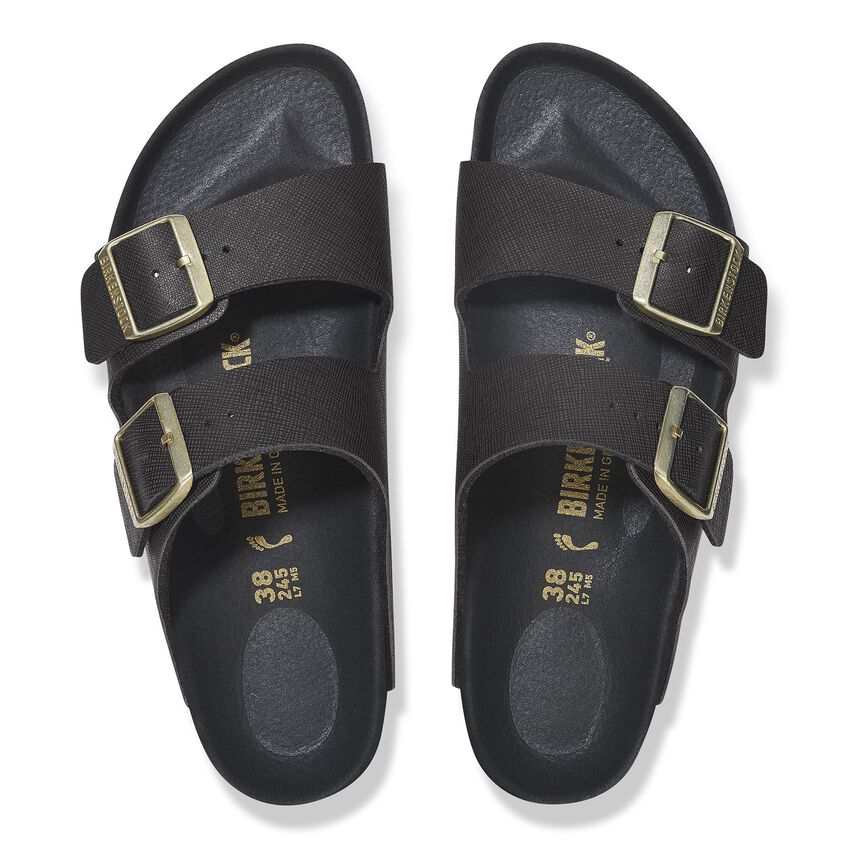 Arizona - Saffiano Black Birko-Flor – MyShoeShop