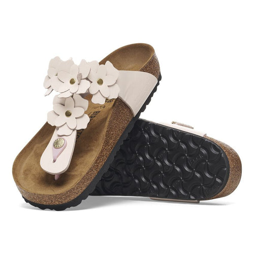 Gizeh Flowers - Light Rose Leather||Gizeh à fleurs - Cuir rose pâle